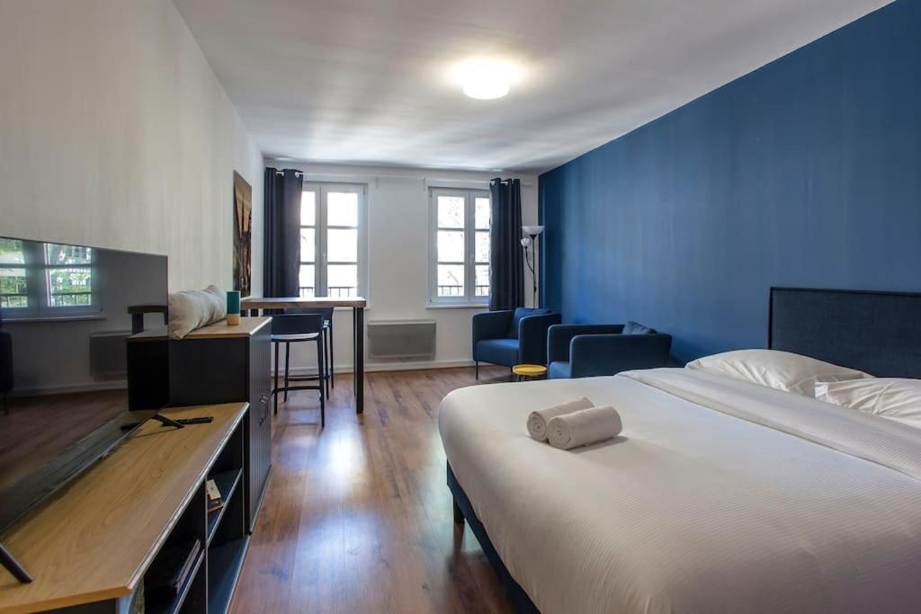Le 52 Zix - Joli Studio Au Coeur De La Petite France Strazburg Dış mekan fotoğraf